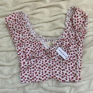 NWT PacSun L.A. Hearts floral blouse SMALL BRAND NEW WITH TAGS